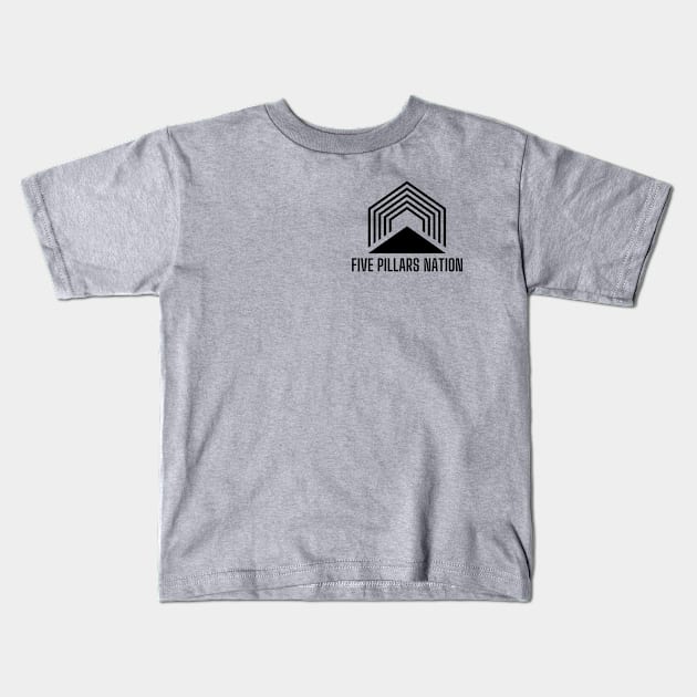 POCKET sized - Five Pillars Nation Kids T-Shirt by Five Pillars Nation